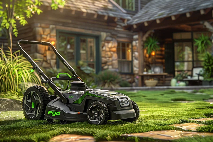 compact lawn mower